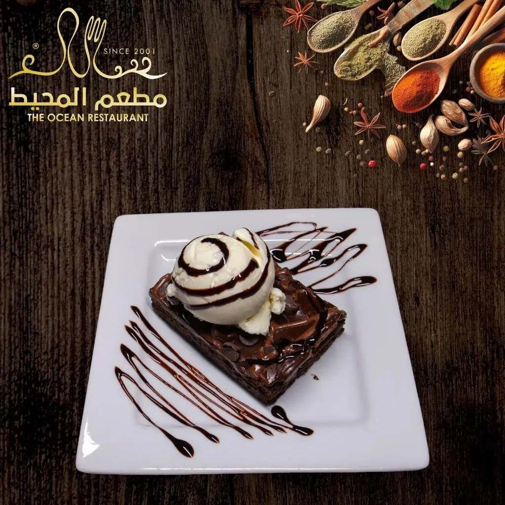 Hot Chocolate Brownie & Ice Cream